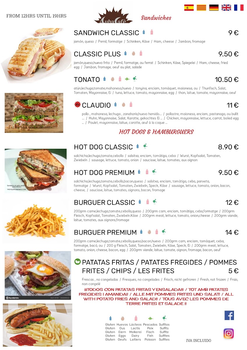 Auba Cafè Menu - Image 3