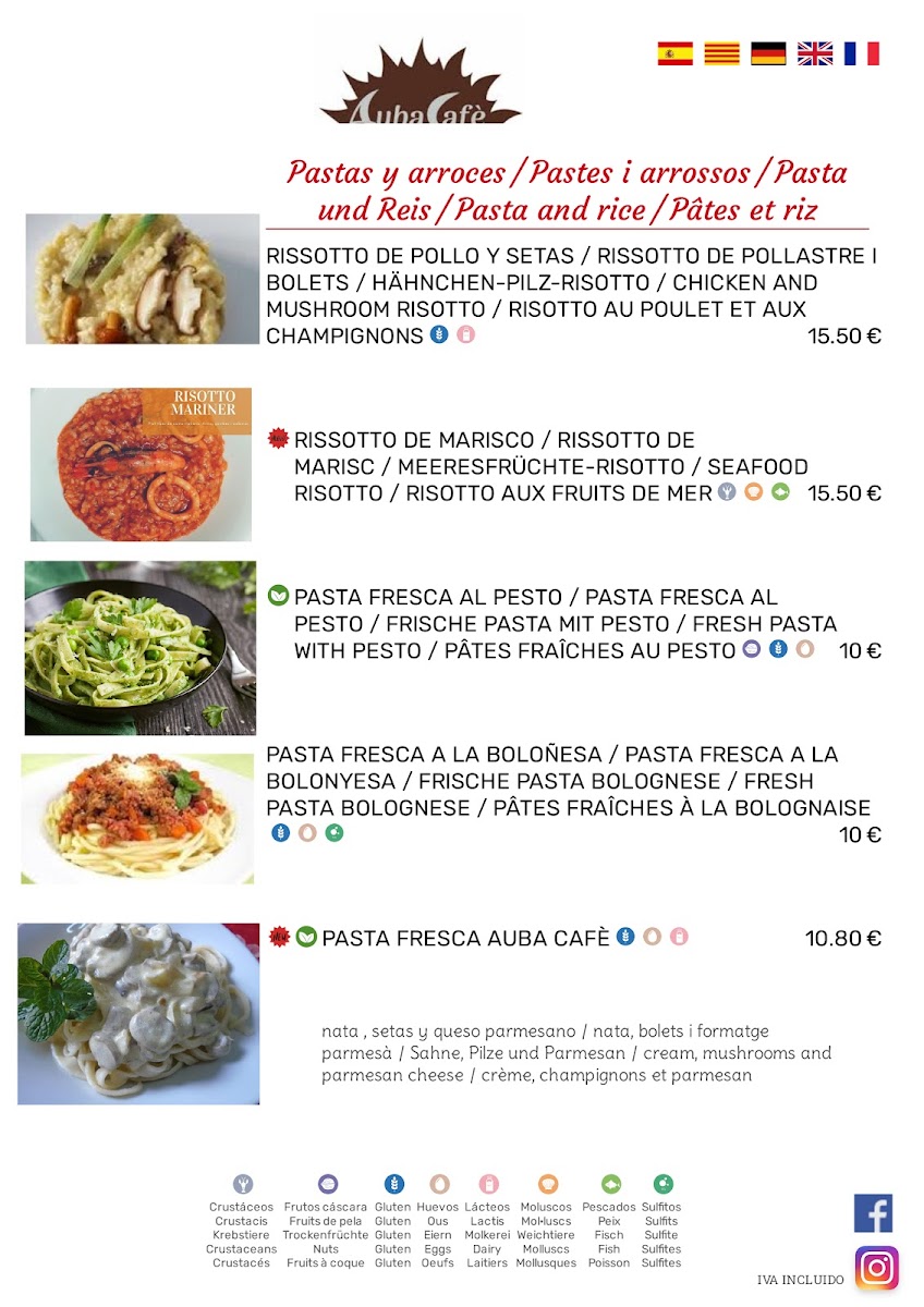 Auba Cafè Menu - Image 4