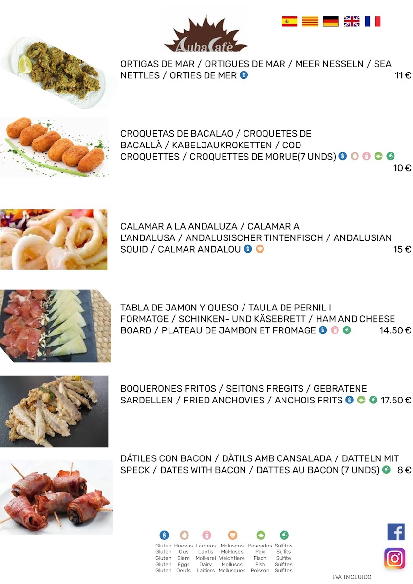 Auba Cafè Menu - Image 5