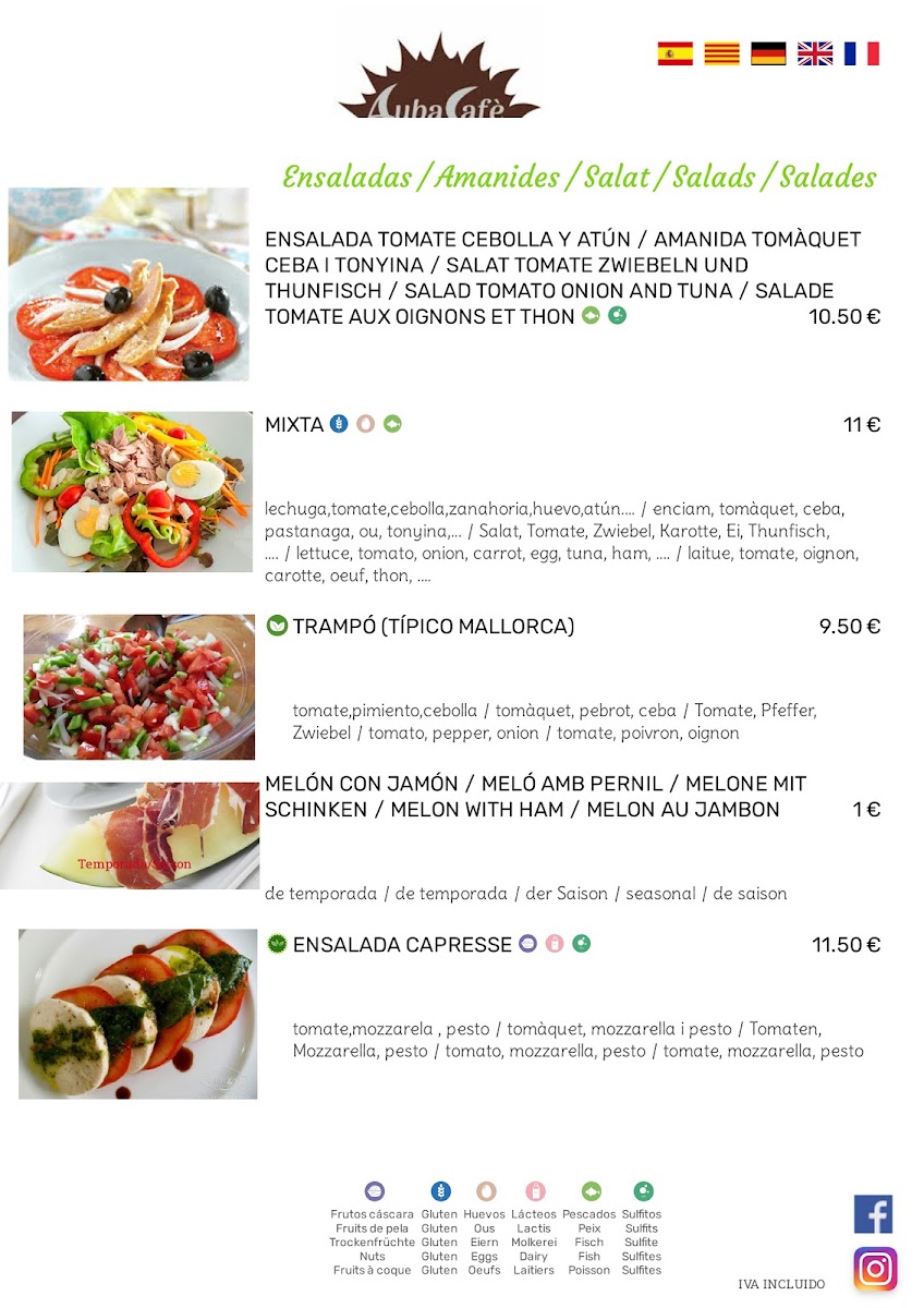 Auba Cafè Menu - Image 6